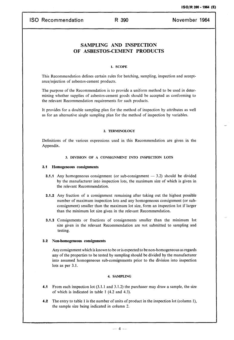 ISO/R 390:1964 ISO/R 390:1964 - Title missing - Legacy paper document
Released:1/1/1964 - Page 4 preview