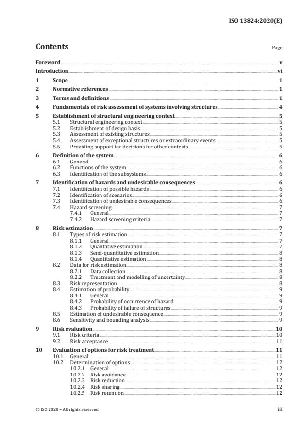 ISO 13824:2020 - Bases for design of structures -- General principles on risk assessment of systems involving structures