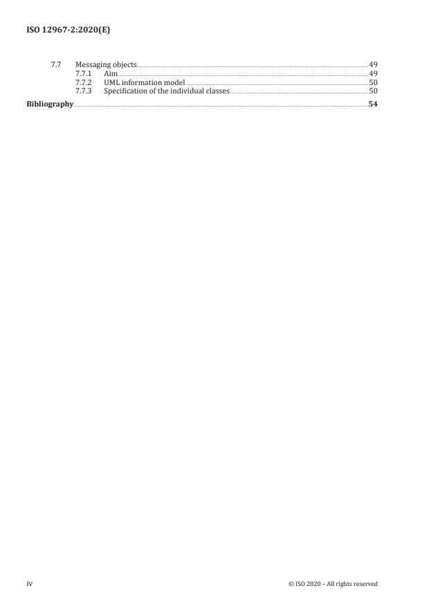 ISO 12967-2:2020 ISO 12967-2:2020 - Health informatics -- Service architecture (HISA) - Page 4 preview