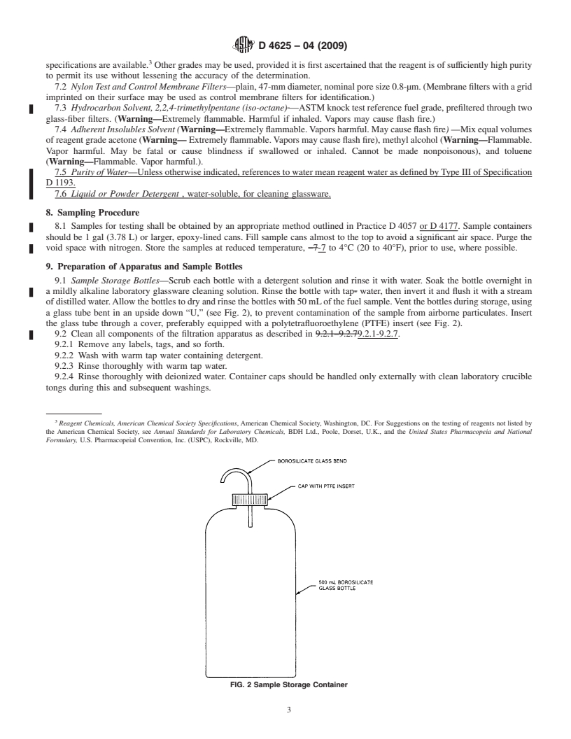 REDLINE ASTM D4625-04(2009) - Standard Test Method for Distillate Fuel Storage Stability at 43&#176;C (110&#176;F)