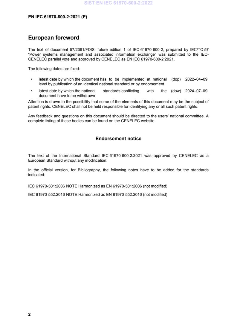 SIST EN IEC 61970-600-2:2022 SIST EN IEC 61970-600-2:2022 - BARVE - Page 4 preview