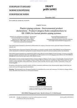 oSIST prEN 16903:2022 - BARVE - Page 3 preview