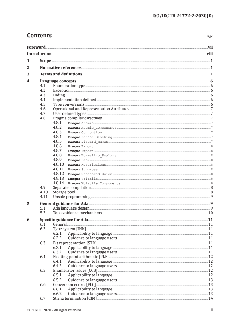 ISO/IEC TR 24772-2:2020 - Programming languages — Guidance to avoiding vulnerabilities in programming languages — Part 2: Ada
Released:4/2/2020