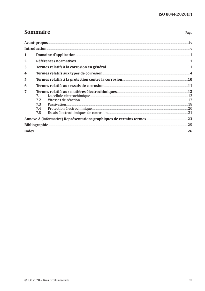 ISO 8044:2020 - Corrosion des métaux et alliages — Vocabulaire
Released:2/7/2020