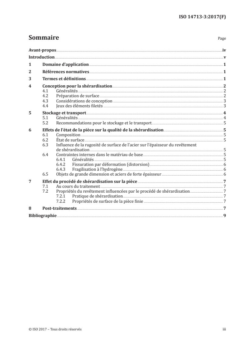 ISO 14713-3:2017 ISO 14713-3:2017 - Revêtements de zinc — Lignes directrices et recommandations pour la protection contre la corrosion du fer et de l'acier dans les constructions — Partie 3: Shérardisation
Released:4/13/2017