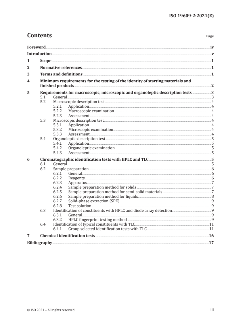 ISO 19609-2:2021 - Traditional Chinese medicine — Quality and safety of raw materials and finished products made with raw materials — Part 2: Identity testing of constituents of herbal origin
Released:1/8/2021