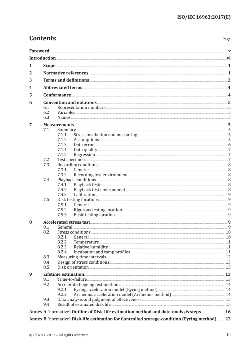 ISO/IEC 16963:2017 - Information technology — Digitally recorded media for information interchange and storage — Test method for the estimation of lifetime of optical disks for long-term data storage
Released:4/1/2019