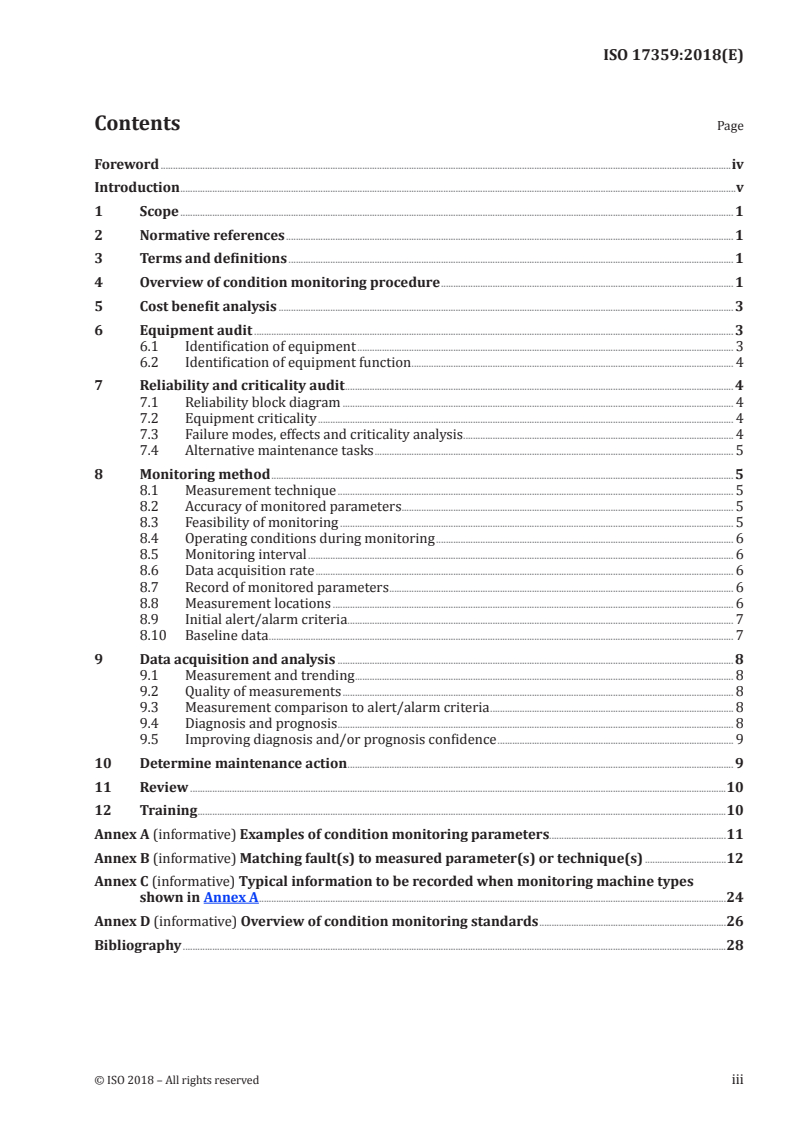 ISO 17359:2018 - Condition monitoring and diagnostics of machines — General guidelines
Released:1/24/2018