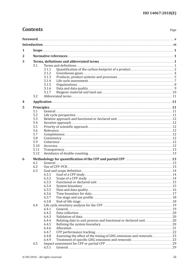 ISO 14067:2018 - Greenhouse gases — Carbon footprint of products — Requirements and guidelines for quantification
Released:8/20/2018