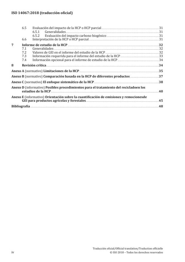 ISO 14067:2018 ISO 14067:2018 - Greenhouse gases -- Carbon footprint of products -- Requirements and guidelines for quantification - Page 4 preview