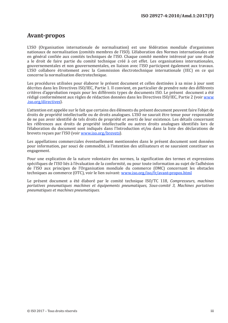 ISO 28927-4:2010/Amd 1:2017 - Machines à moteur portatives — Méthodes d'essai pour l'évaluation de l'émission de vibrations — Partie 4: Meuleuses droites — Amendement 1: Brosses métalliques rondes
Released:7/25/2017