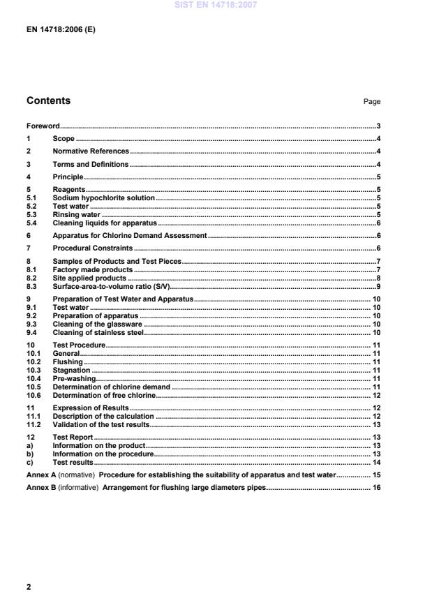 EN 14718:2006 EN 14718:2007 - Page 4 preview