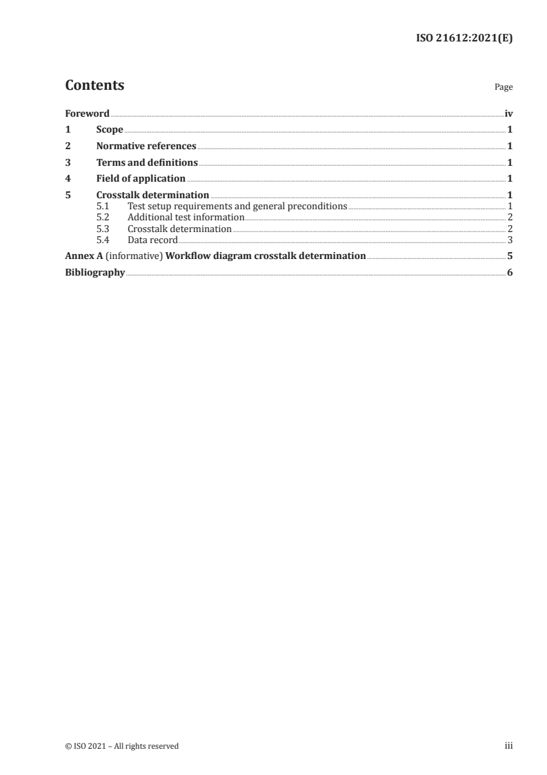 ISO 21612:2021 - Road vehicles — Crosstalk determination for multi-axis load cell
Released:2/16/2021