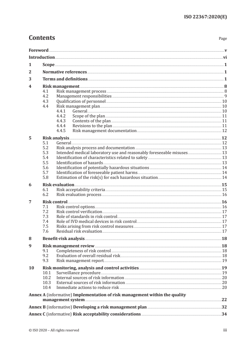 ISO 22367:2020 - Medical laboratories — Application of risk management to medical laboratories
Released:2/25/2020