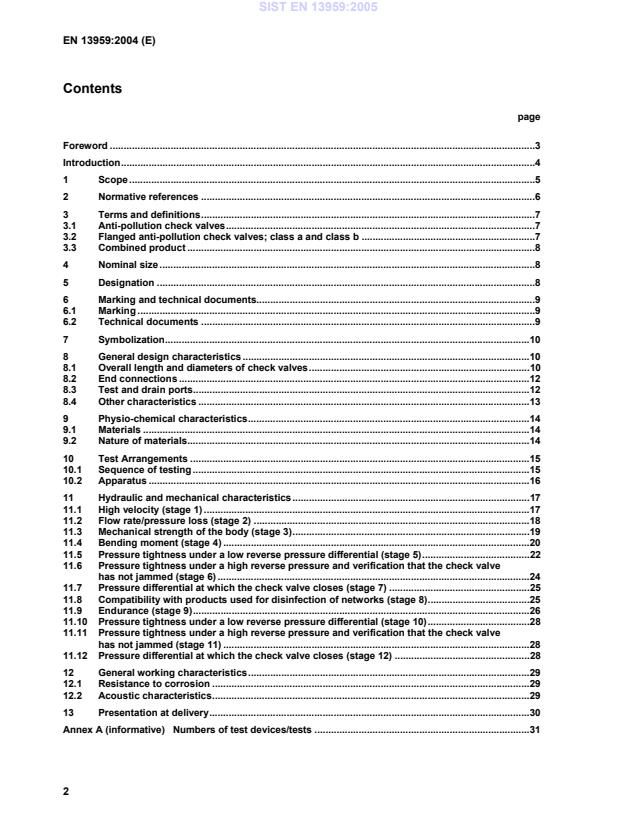 SIST EN 13959:2005 SIST EN 13959:2005 - Page 4 preview