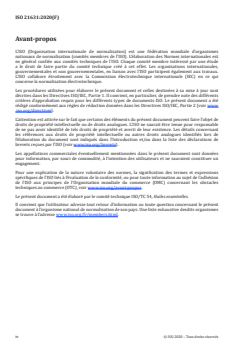 ISO 21631:2020 ISO 21631:2020 - Huile essentielle de clémentine (Citrus clementina hort. ex Tanaka syn. Citrus reticulata Blanco x Citrus sinensis (L.) Osbeck), type Espagne
Released:2/13/2020 - Page 4 preview