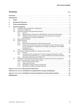 SIST ISO 21632:2020 ISO 21632:2018 - Graphic technology — Determination of the energy consumption of digital printing devices including transitional and related modes
Released:12/4/2018 - Page 3 preview