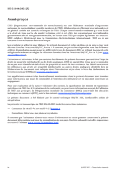 ISO 21644:2021 - Combustibles solides de récupération — Méthode de détermination de la teneur en biomasse
Released:3/25/2021 - Page 4 preview