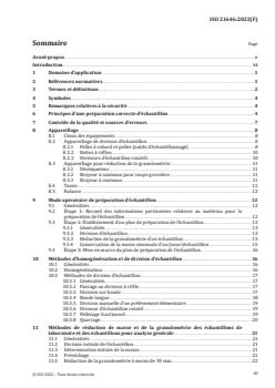 ISO 21646:2022 - Solid recovered fuels — Sample preparation
Released:5/12/2022 - Page 3 preview
