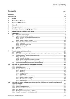 ISO 21646:2022 - Solid recovered fuels — Sample preparation
Released:5/12/2022 - Page 3 preview