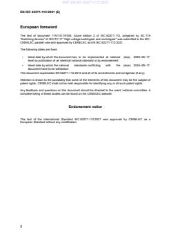 EN IEC 62271-112:2021 - BARVE - Page 4 preview