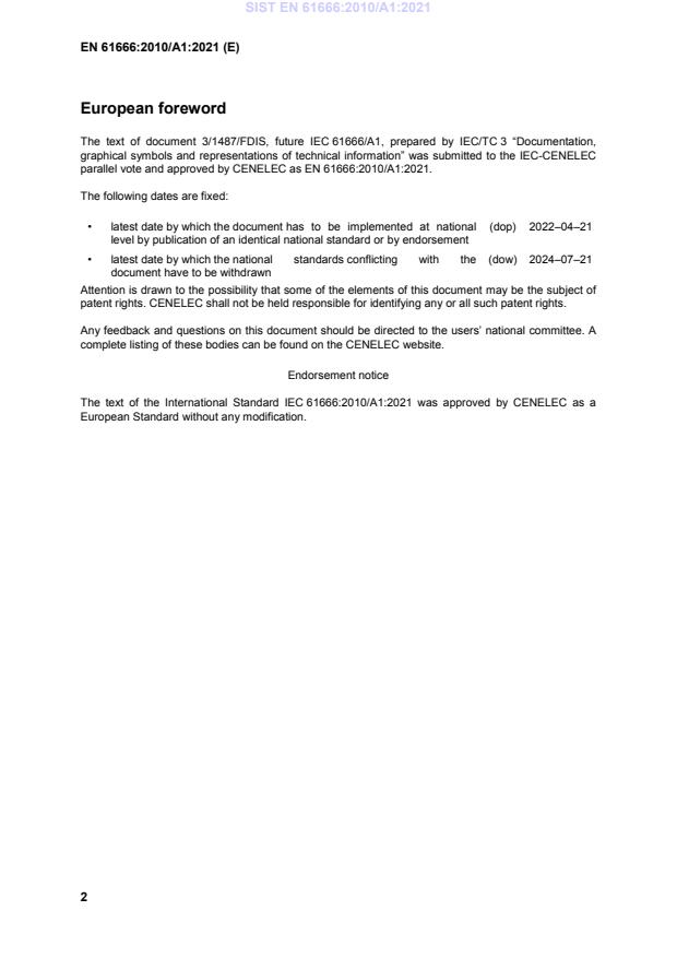 EN 61666:2010/A1:2021 EN 61666:2010/A1:2021 - Page 4 preview