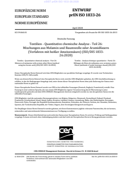SIST EN ISO 1833-26:2020 oSIST prEN ISO 1833-26:2020 - Page 3 preview