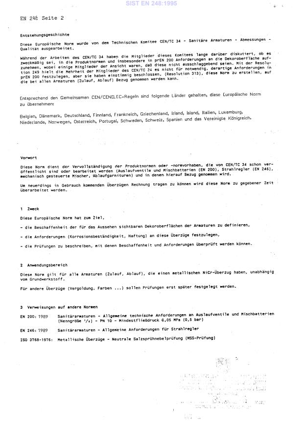 EN 248:1989 EN 248:1995 - Page 4 preview