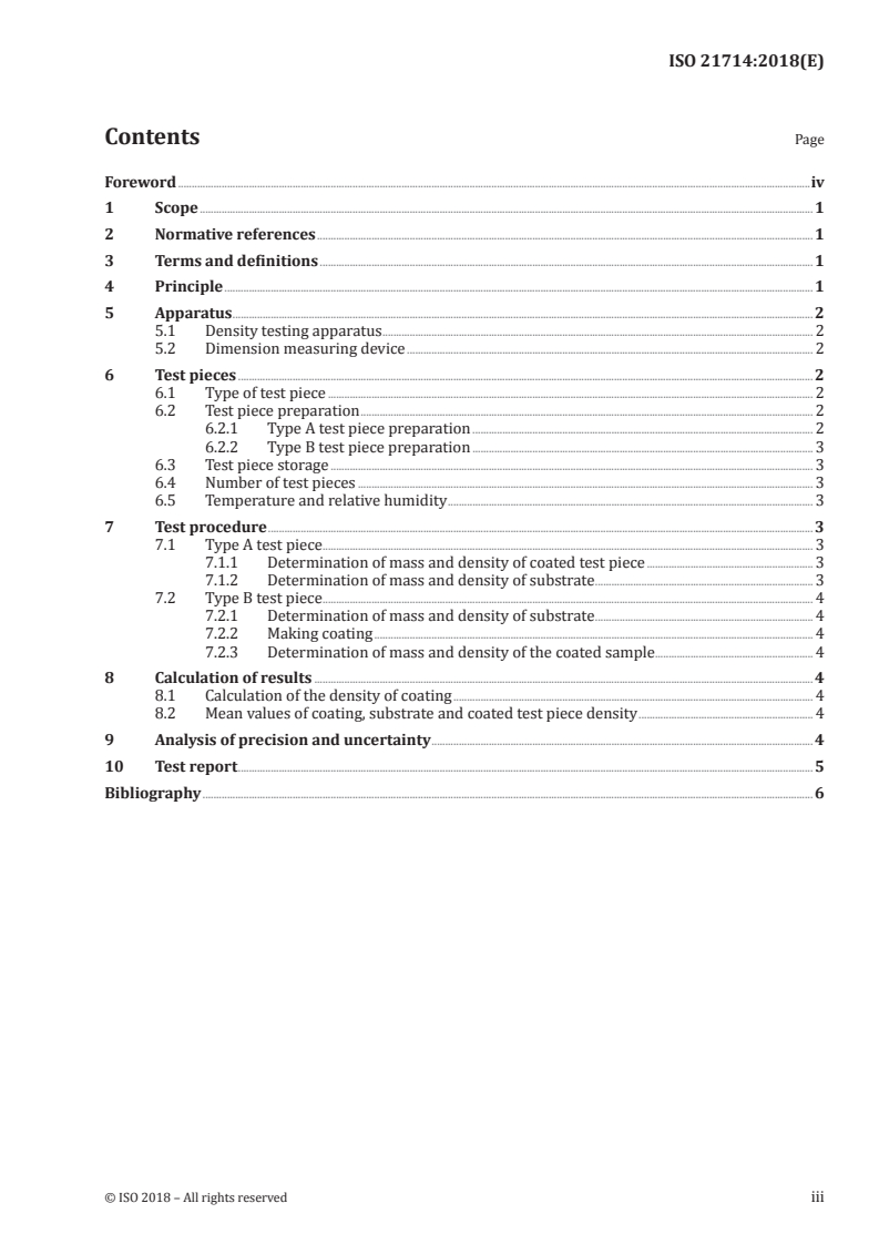 ISO 21714:2018 - Fine ceramics (advanced ceramics, advanced technical ceramics) — Test method for determining density of ceramic coatings
Released:7/19/2018