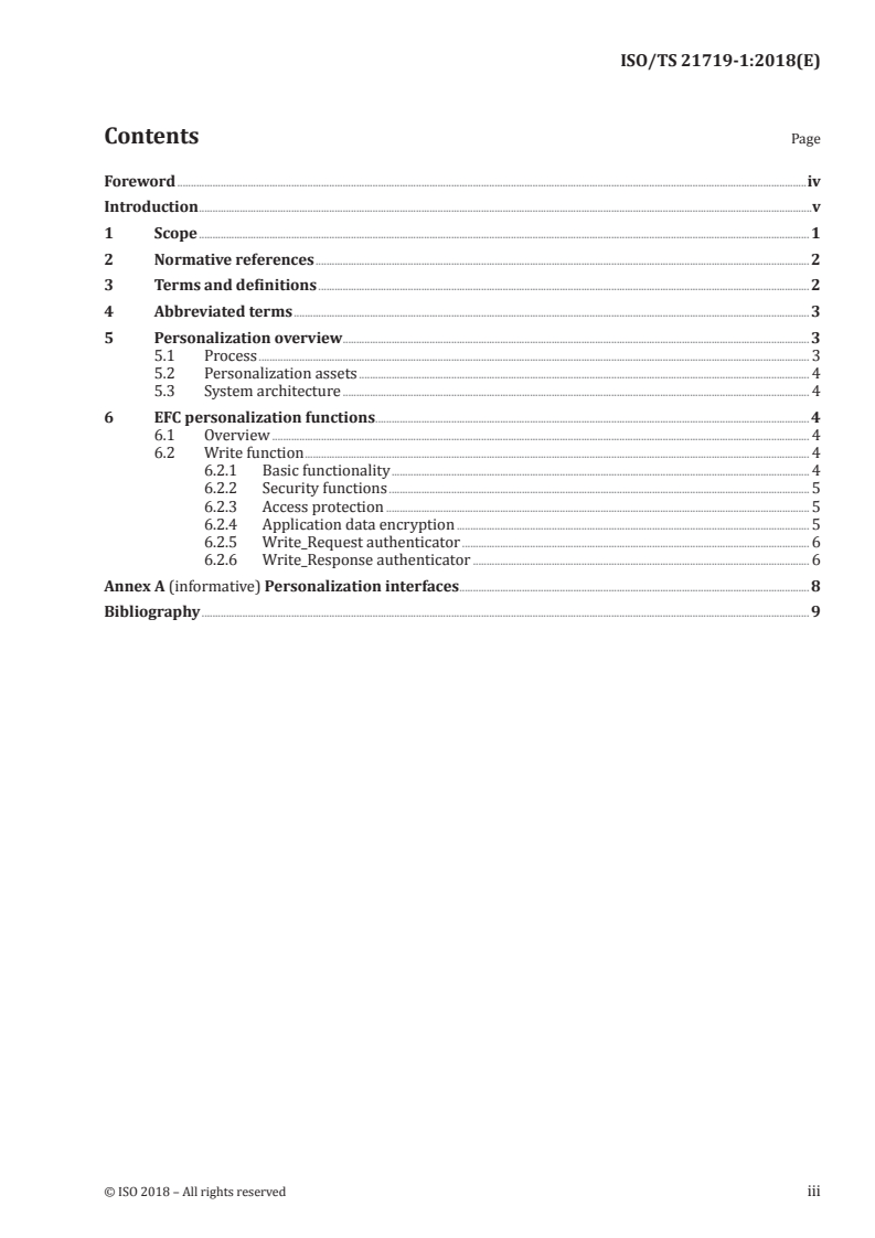 ISO/TS 21719-1:2018 - Electronic fee collection — Personalization of on-board equipment (OBE) — Part 1: Framework
Released:1/25/2018