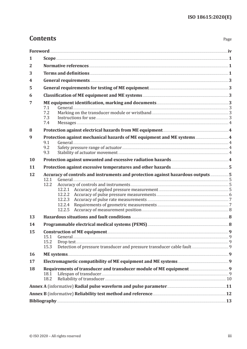 ISO 18615:2020 ISO 18615:2020 - Traditional Chinese medicine — General requirements of electric radial pulse tonometric devices
Released:1/6/2020 - Page 3 preview
