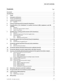 ISO 24571:2022 ISO 24571:2022 - Traditional Chinese medicine — General requirements for the basic safety and essential performance of electro-acupuncture stimulators
Released:7. 06. 2022 - Page 3 preview