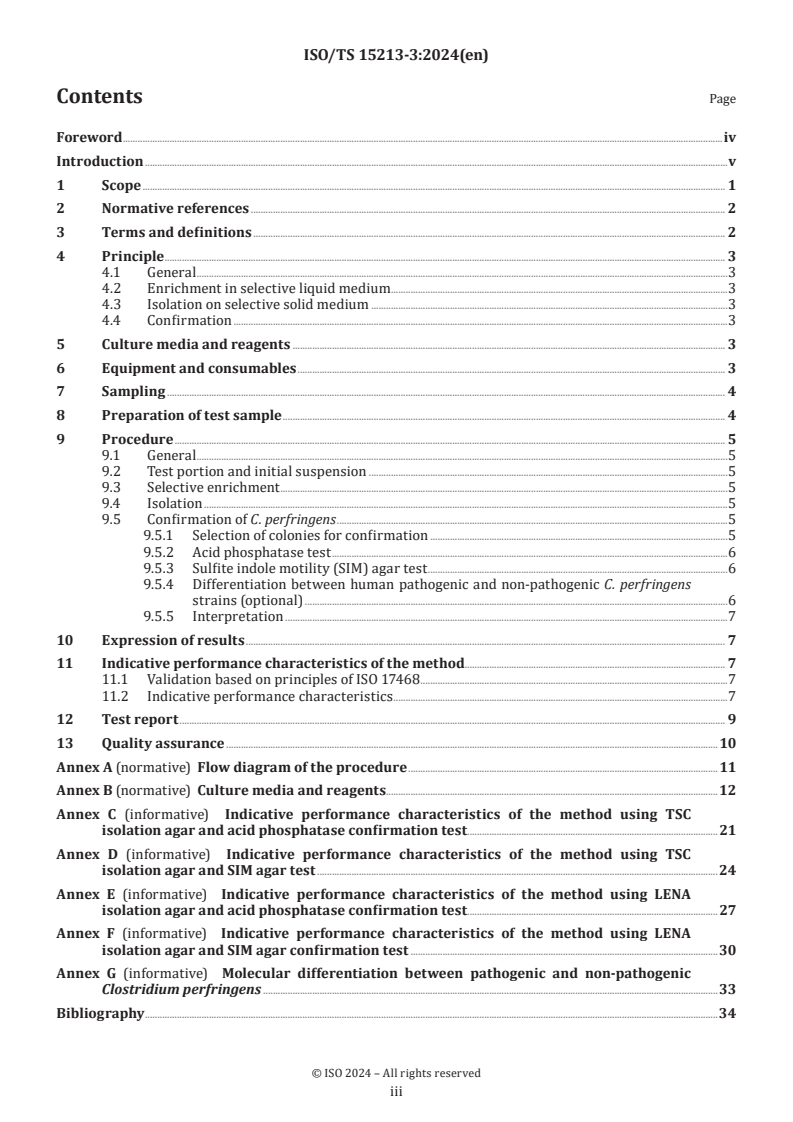 ISO/TS 15213-3:2024 - Microbiology of the food chain — Horizontal method for the detection and enumeration of Clostridium spp. — Part 3: Detection of Clostridium perfringens
Released:6. 05. 2024