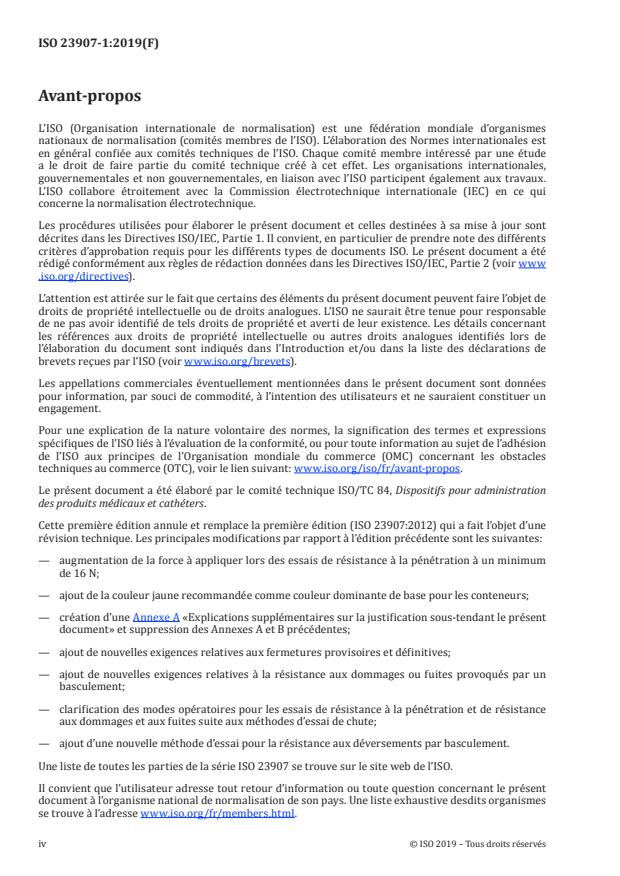 ISO 23907-1:2019 ISO 23907-1:2019 - Protection contre les blessures par perforants -- Exigences et méthodes d'essai - Page 4 preview
