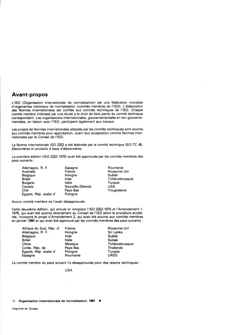 ISO 2322:1981 ISO 2322:1981 - Rubber, raw styrene-butadiene, emulsion polymerized — Test recipe and method of evaluation
Released:11/1/1981 - Page 2 preview