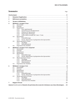 ISO 21736:2020 - Matériaux réfractaires — Méthodes d'essai de la résistance aux chocs thermiques
Released:10/7/2020 - Page 3 preview