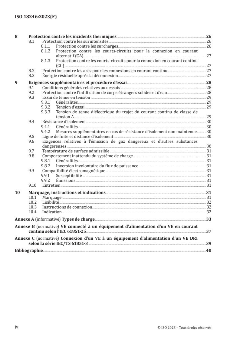 ISO 18246:2023 ISO 18246:2023 - Electrically propelled mopeds and motorcycles — Safety requirements for conductive connection to an external electric power supply
Released:10. 01. 2023 - Page 4 preview