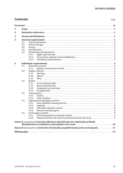 ISO 9021:2020 ISO 9021:2020 - Motorcycles and mopeds — Controls — Types, positions and functions
Released:3/25/2020 - Page 3 preview