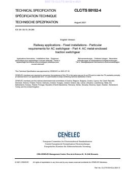 TS CLC/TS 50152-4:2021 - Page 3 preview