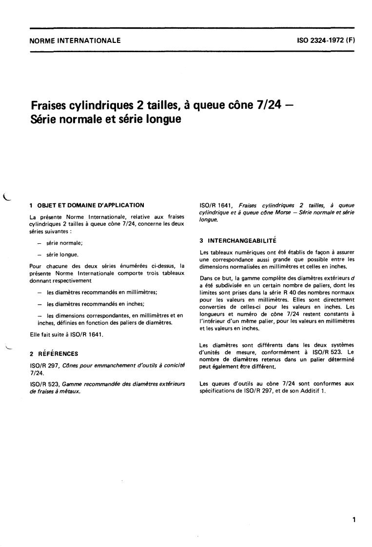 ISO 2324:1972 - Withdrawal of ISO 2324-1972
Released:10/1/1972