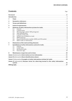 ISO 20560-2:2023 - Safety information for the content of piping systems and tanks — Part 2: Tanks
Released:3/6/2023 - Page 3 preview