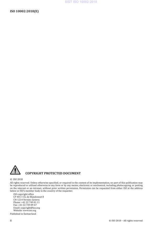 ISO 10002:2018 ISO 10002:2018 - BARVE - Page 4 preview