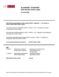 EN ISO 18183-1:2024 EN ISO 18183-1:2024 - BARVE - Page 1 preview