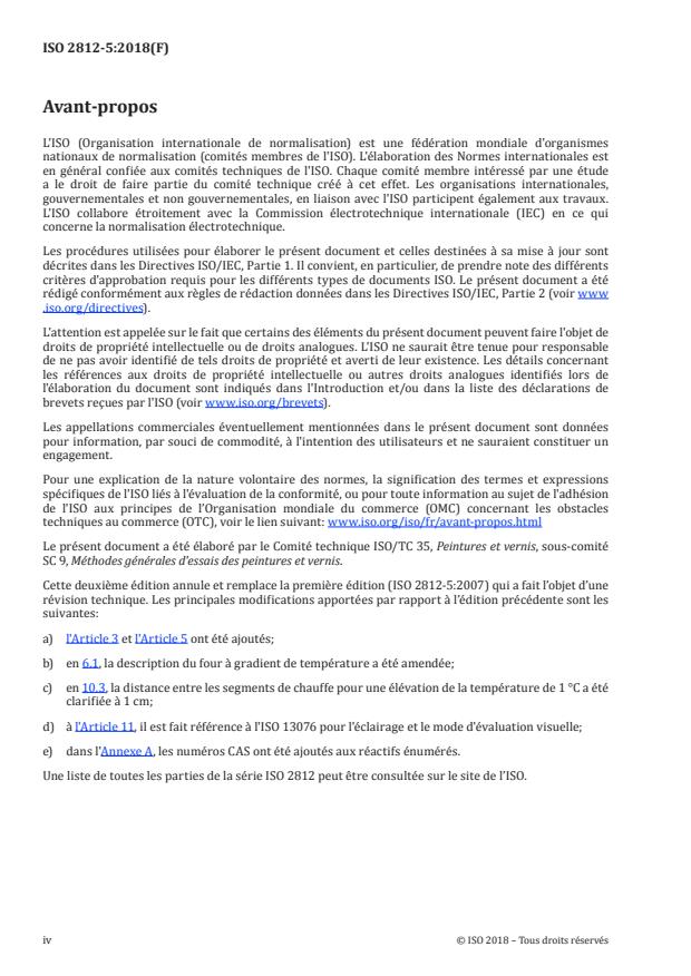 ISO 2812-5:2018 ISO 2812-5:2018 - Peintures et vernis -- Détermination de la résistance aux liquides - Page 4 preview