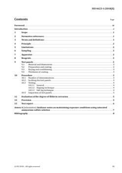 ISO 4623-1:2018 ISO 4623-1:2018 - Paints and varnishes — Determination of resistance to filiform corrosion — Part 1: Steel substrates
Released:10/5/2018 - Page 3 preview
