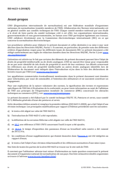 ISO 4623-1:2018 ISO 4623-1:2018 - Peintures et vernis — Détermination de la résistance à la corrosion filiforme — Partie 1: Subjectiles en acier
Released:10/5/2018 - Page 4 preview