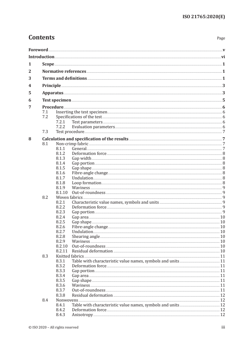 ISO 21765:2020 ISO 21765:2020 - Textiles — Determination of fabric deformability by forced mechanical distension
Released:12/14/2020