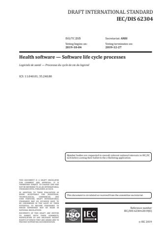 IEC/DIS 62304.3