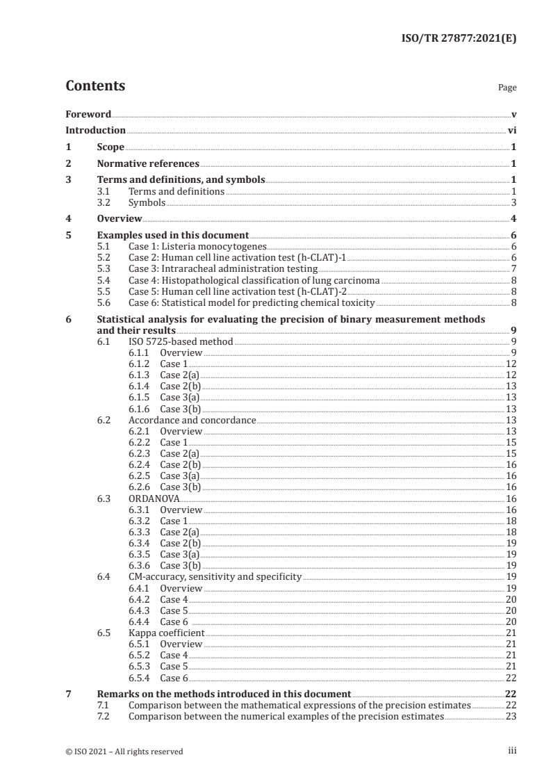ISO/TR 27877:2021 - Statistical analysis for evaluating the precision of binary measurement methods and their results
Released:10/7/2021