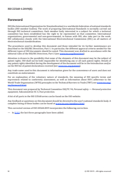 ISO 22568-1:2019 - Foot and leg protectors — Requirements and test methods for footwear components — Part 1: Metallic toecaps
Released:26. 11. 2020 - Page 4 preview